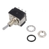 Comutator basculant 3PDT ON-ON 6A