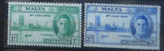 MALTA 1946 SERIE MH