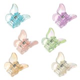 Clame fluturi pastelate irizate pentru copii &ndash; Set de 6, CMCLASS