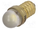 Lampă LED albă E14 24VDC 24VAC POLAM-ELTA