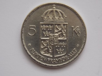 5 KRONOR 1972 SUEDIA foto