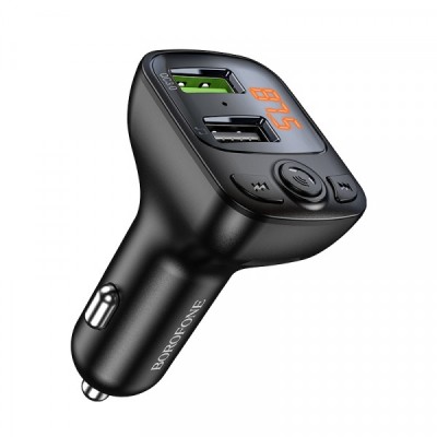 Modulator FM Bluetooth Borofone BC41 Eminency, 2 x USB-A - 1 x microSD foto