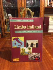 Doina Condrea Derer - LIMBA ITALIANA. Dialoguri Texte Exerci?ii (1998, Ca noua!) foto