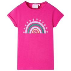 Tricou pentru copii, roz &icirc;nchis, 116