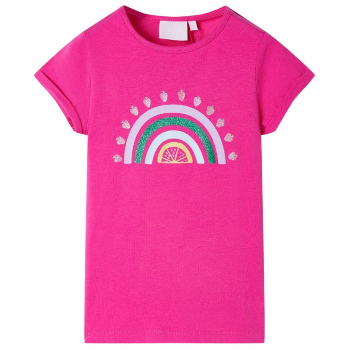 Tricou pentru copii, roz &icirc;nchis, 116