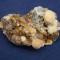 Specimen minerale - OUA DE CALCIT PE SIDERI + LIMONIT + CUART (AT1)