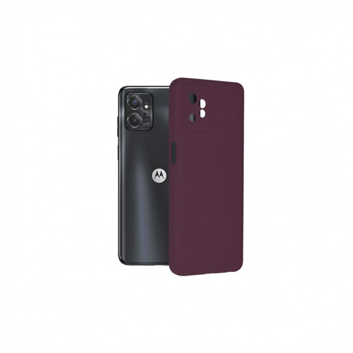 Husa Compatibila cu Motorola Moto G Power 5G Techsuit Soft Edge Silicone Plum Violet