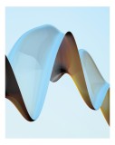 Tablou Canvas Abstract Unduiri Eterice, 26 x 39 cm, CMCLASS
