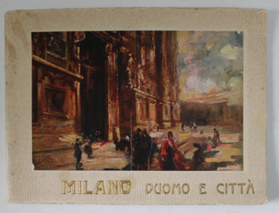 MILANO , DUOMO E CITTA , ALBUM DI 24 VEDUTE , 1924 foto