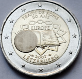 2 euro 2007 Luxemburg, Henri I Treaty of Rome, unc, km#94