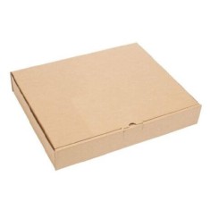 Cutie Pizza Natur, 28x3.5x28 cm, 100 Buc/Bax - Ambalaje Alimentare din Carton foto