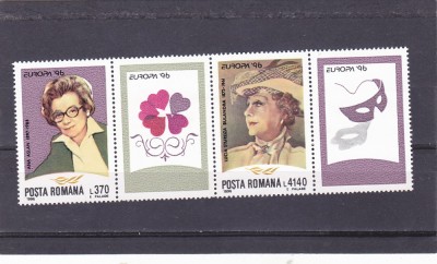 EUROPA ,ANA ASLAN,STRAIF,1996,NEUZAT,MNH,ROMANIA. foto