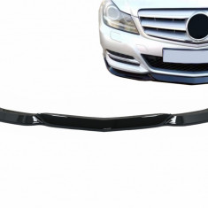 Prelungire Bara Fata Mercedes C-Class W204 S204 C204 Facelift (2011-2015) Negru Lucios Performance AutoTuning