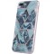 Husa TPU OEM Geometric Marmur pentru Samsung Galaxy A70 A705, Albastra