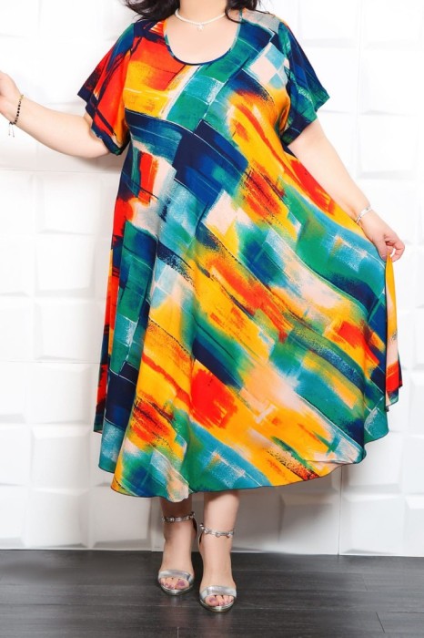 Rochie din Vascoza cod RV 0001 - 52Marimea