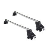Set bare transversale portbagaj din aluminiu marca Twinny Load TL A42, kit complet cu bare, suporti si antifurt cu cheie, Audi A1 (8X) 2010-2018 mode, Carpoint
