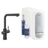 BATERIE BUCATARIE GROHE BLUE HOME TIP L STARTER KIT FILTER S-SIZE VELVET BLACK