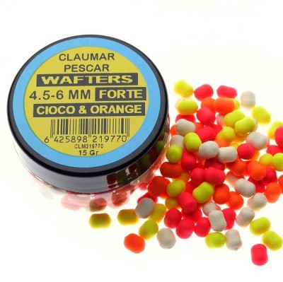 Wafters Claumar Cioco-Orange Forte Mix Color 15Gr 4.5-6mm foto