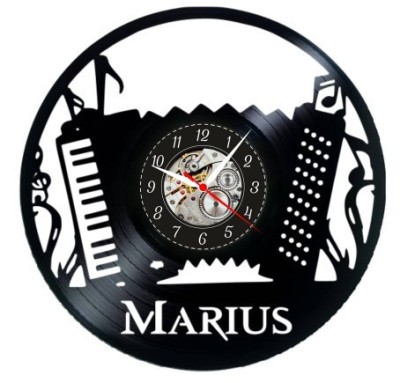 ACORDIONIST-ceas de perete (personalizabil) foto