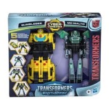 Set 2 figurine Transformers Earthspark - Bumblebee si Mo Malto