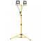 Gossi proiector cu led si trepied, 2x50 w, alb cald