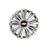 Set 4 capace roti Cu Inel Cromat Royal R15 Compatibil Cu Chevrolet, Autohelix MSA