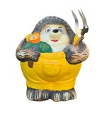 FIGURINA PENTRU GRADINA DIN CERAMICA, ARICI