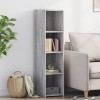 VidaXL Dulap &icirc;nalt, gri sonoma, 30x41x124 cm, lemn compozit 846381