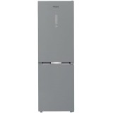 Combina frigorifica Whirlpool WHK 26362 XP5E, No Frost, 316 l, H 186.5 cm, Clasa D, inox