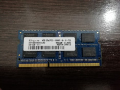 Memorie laptop Kingston 4 gb PC3-10600S 1333 mhz foto