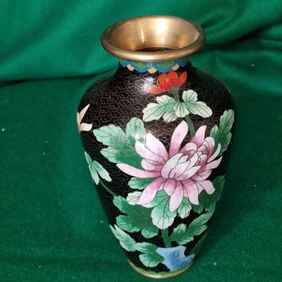 VAZA CLOISONN&amp;Egrave; - CHINA anii &amp;#039;70 foto