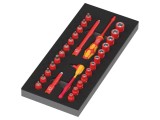 Set chei cu clichet Wera 30pcs, imbus și Torx&reg; - 1/4"