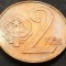Moneda 2 COROANE - RS CEHOSLOVACIA, anul 1990 *cod 1627 = A.UNC