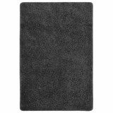 Cumpara ieftin Covor pufos gri inchis 140x200 cm anti-alunecare
