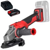 Einhell AXXIO 18/125 Q PXC + Starter Kit - Polizor unghiular 125 mm + Set 1 acumulator si incarcator Li-Ion 18 V 2.5 Ah
