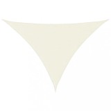 Cumpara ieftin Panza parasolar, crem, 5x6x6 m, tesatura oxford, triunghiular