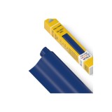 Folie adezivă din vinil Poli-craft (removabilă) - folie pentru plotter autoadezivă pentru proiecte DIY, albastru &icirc;nchis