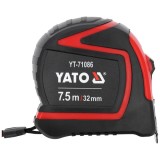 Yato YT-71086 - Ruleta banda din metal 7.5 m capat magnetic
