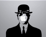 Laptop Vinyl Sticker Rene Magritte Son of Man, 4World