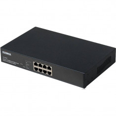 Switch Edimax Desktop PoE Smart 8 x 10/100Mbps QoS VLAN 120W foto