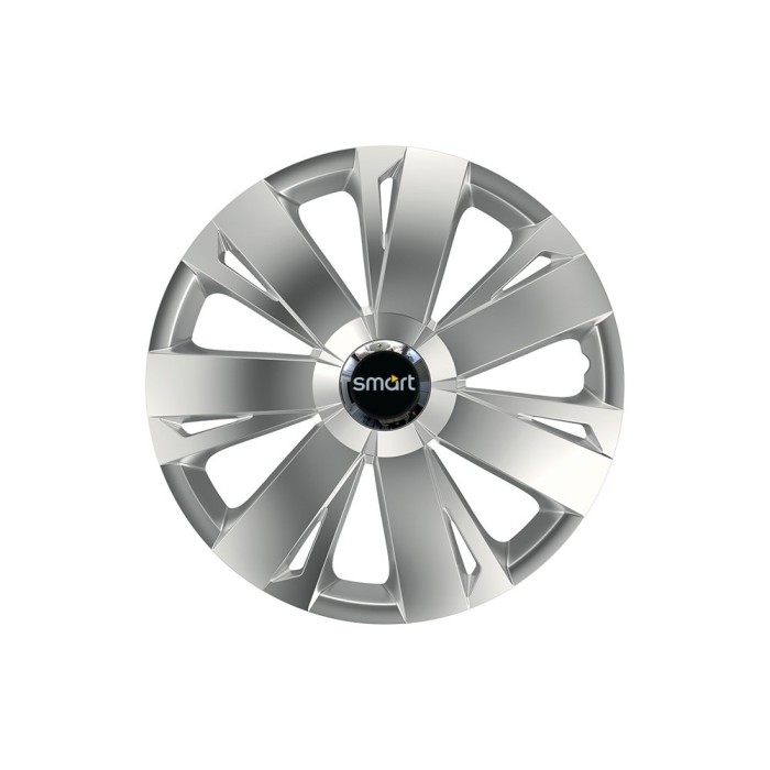 Set 4 capace roti Cu Inel Cromat Energy R14 pentru gama auto Smart