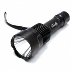 Lanterna tactica C12 cu Led Cree XP-L HI(cupru)-1 Mod de iluminare-Set foto