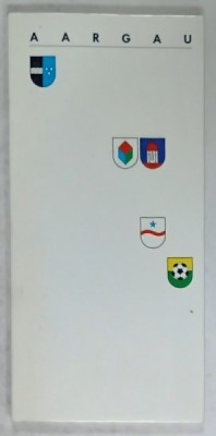 AARGAU , SERIA &amp;#039; 23 DE CANTOANE ALE ELVETIEI &amp;#039; , 1991, TEXT IN LIMBA GERMANA * foto