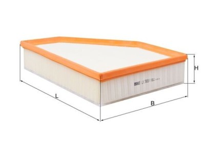 MAHLE LX 3985/1 Filtru aer foto