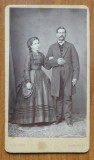 Foto Franz Duschek pe carton, secol 19, familie