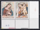 San Marino 1976 - Crăciun - Picturi de Titian, MNH