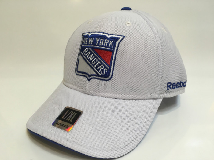 New York Rangers șapcă de baseball Structured Flex 16 white - S
