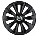 Cumpara ieftin Set 4 Capace Roti Autohelix MSA&reg;, potrivite jantelor de R16, pentru Land Rover, model delta negru