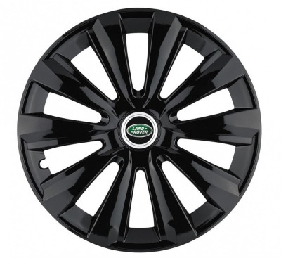 Set 4 Capace Roti, potrivite jantelor de R15, pentru Land Rover, model delta negru foto