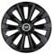 Set 4 Capace Roti, potrivite jantelor de R15, pentru Land Rover, model delta negru